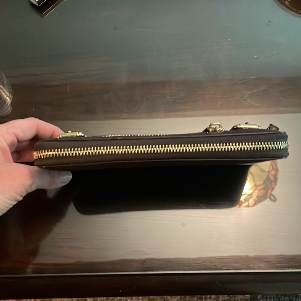 Michael Kors Brown Leather Wallet - Picture 3 of 8